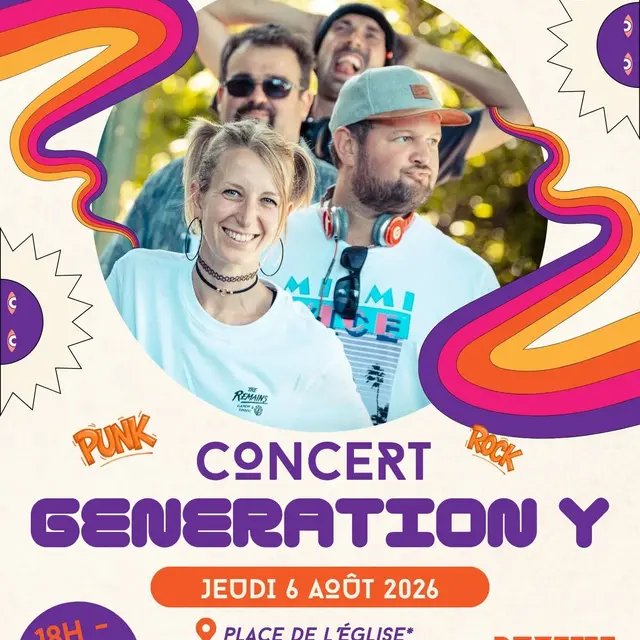 Concert Punk-Rock Génération Y_Châtel
