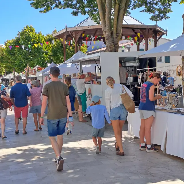 Marché du centre_La Couarde-sur-Mer