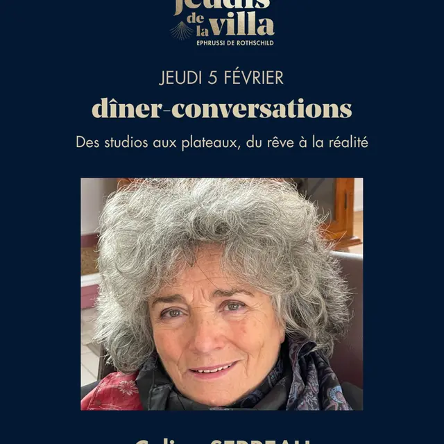 Les Jeudis de la Villa - Coline Serreau : Des studios aux plateaux, du rêve à la réalité_Saint-Jean-Cap-Ferrat