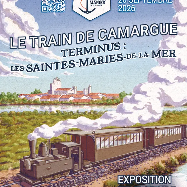 Le Train de Camargue - Terminus : Les Saintes-Maries-de-la-Mer_Saintes-Maries-de-la-Mer