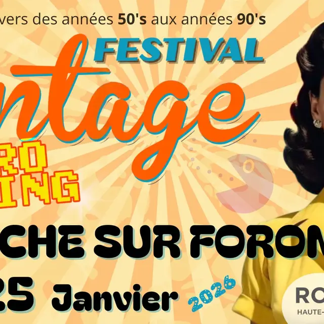 Festival Vintage & Rétrogaming_La Roche-sur-Foron