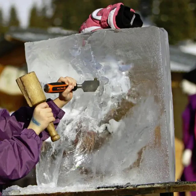 Chasse au trésor glacée_La Giettaz