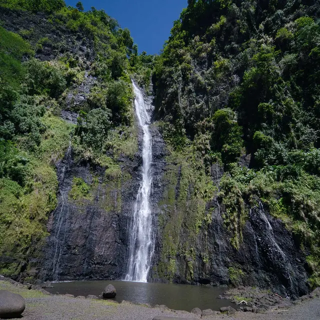 Tahiti   cascades Faarumai paysage    - Tahiti Tourisme