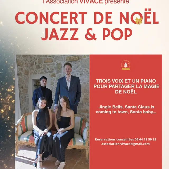 Concert de Noël Jazz & Pop_Cannes