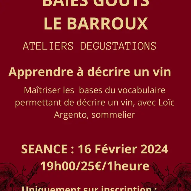 Apprendre à décrie un vin