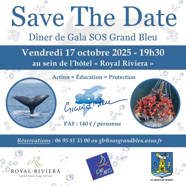 Dîner de gala SOS Grand Bleu_Saint-Jean-Cap-Ferrat