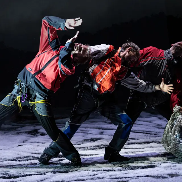 White Out, spectacle cirque et alpinisme_Bonneville