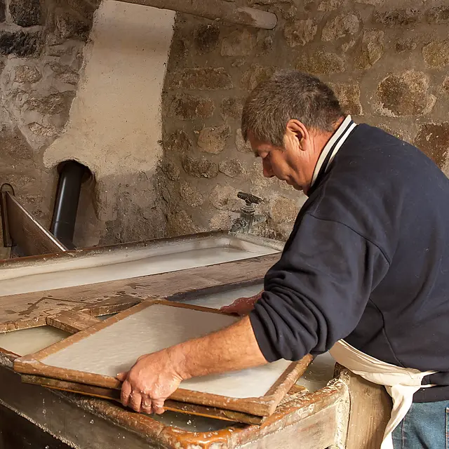 Fabriquez votre feuille au Moulin de Richard de Bas