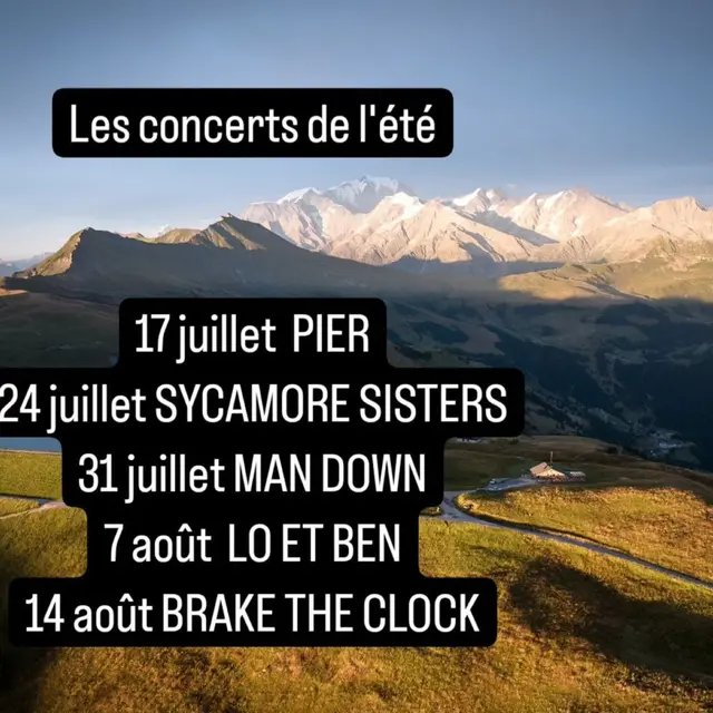 Programmation concerts