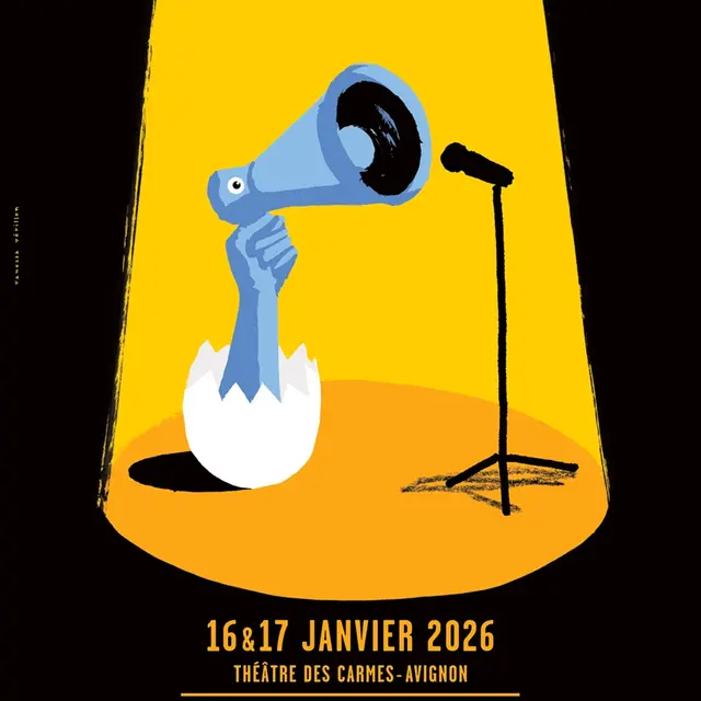 Affiche Festival Drôles d'oiseaux_Avignon