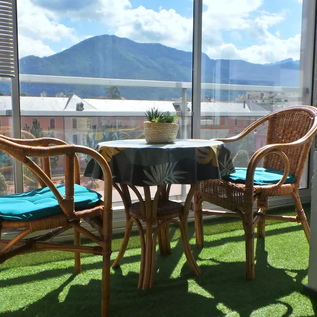 La loggia du Veyrier