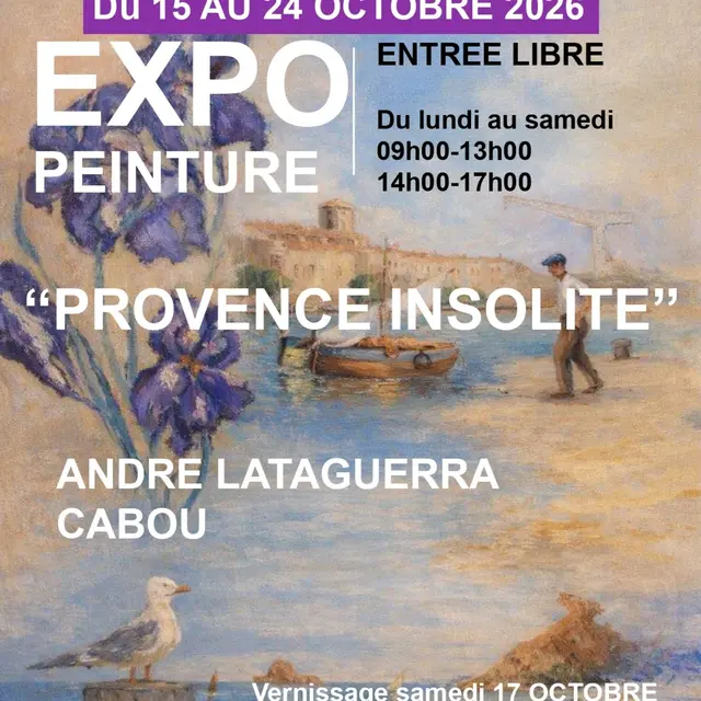 Exposition de peintures Provence insolite_La Ciotat