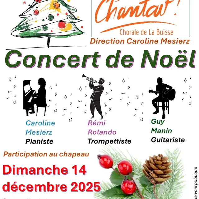 Affiche Concert Noel