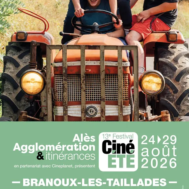 Projection en plein-air à Branoux-les-Taillades
