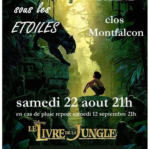 Cinéma plein air Le Livre de la Jungle_Virieu-le-Grand