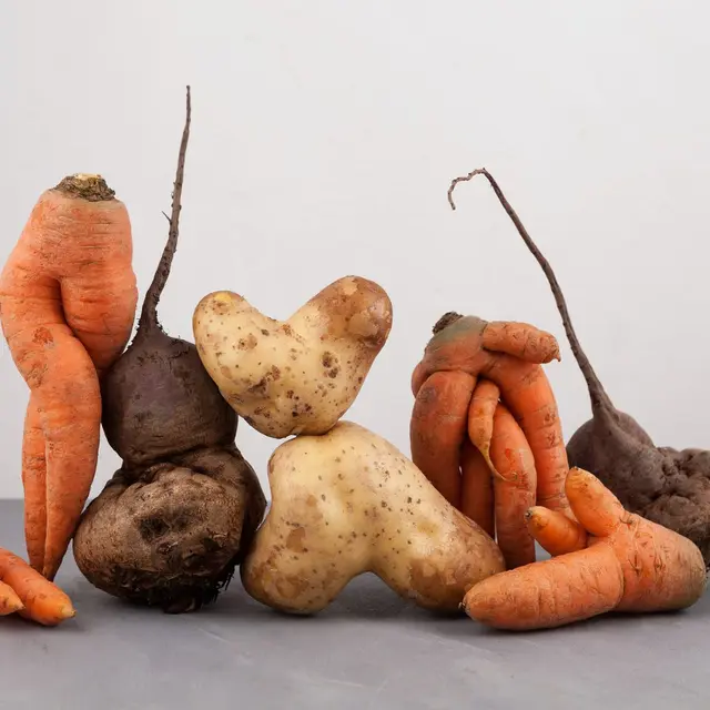 Les légumes moches, peu m'importe !