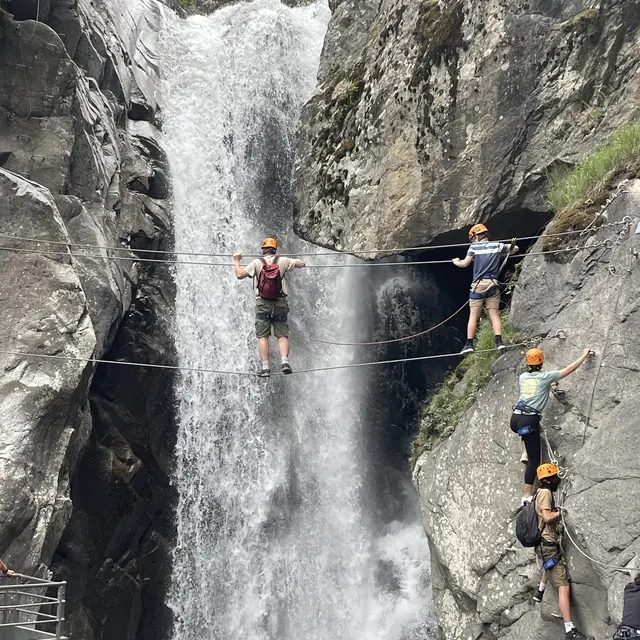 Via ferrata des cascades de Bérard