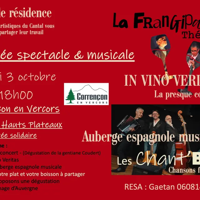In vino veritas - Soirée spectacle & musique_Corrençon-en-Vercors