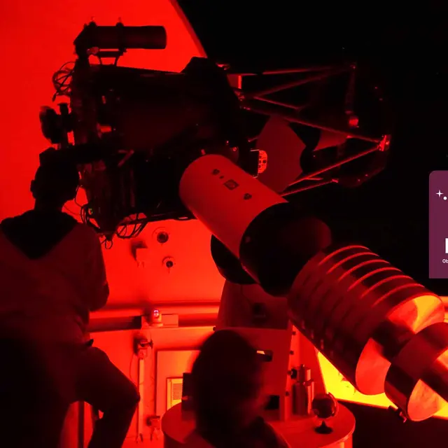 Observation des étoiles au télescope RC600