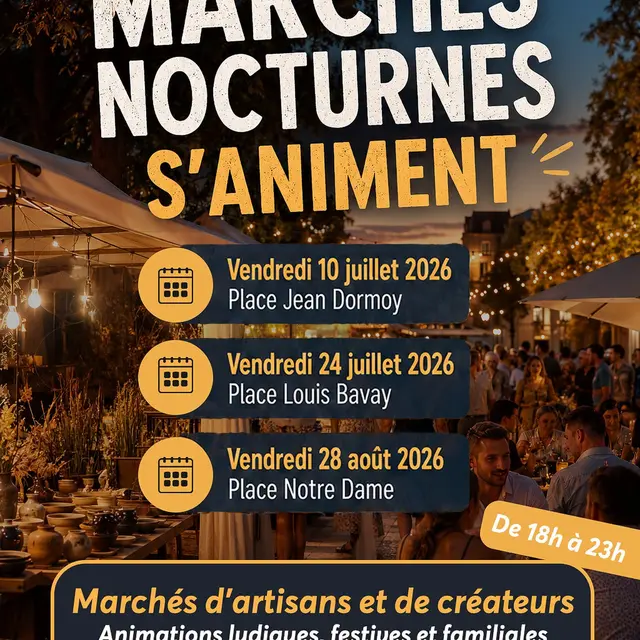 Les marchés nocturnes s'animent_Montluçon