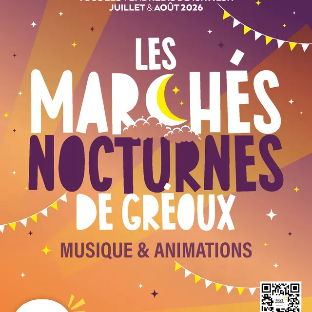 Les marchés nocturnes de Gréoux_Gréoux-les-Bains