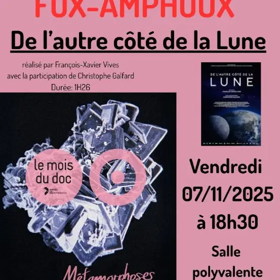 Projection du film documentaire : De l'autre coté de la lune_Fox-Amphoux