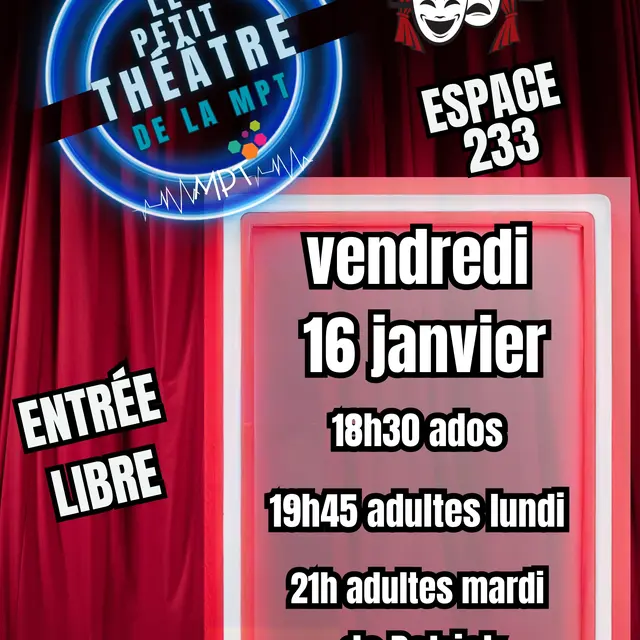 Le petit théâtre de la MPT_Istres