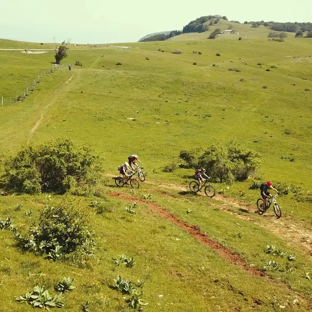 Salève à VTT
