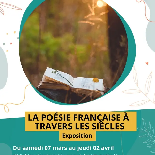 Exposition - « La poésie française à travers les siècles »_Saint-Martin-Vésubie