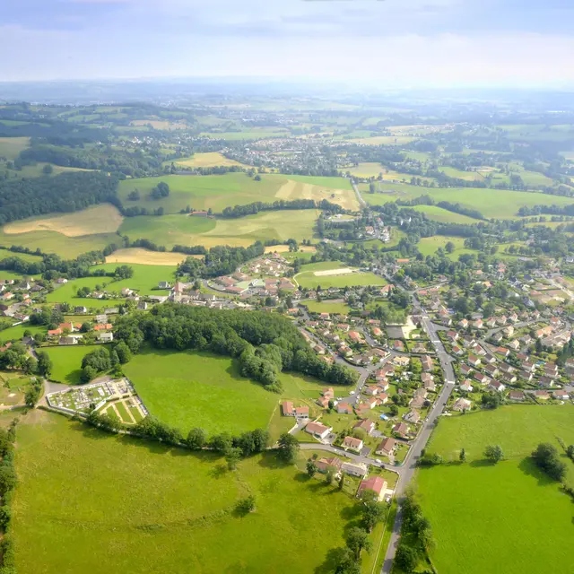 Vue aérienne
