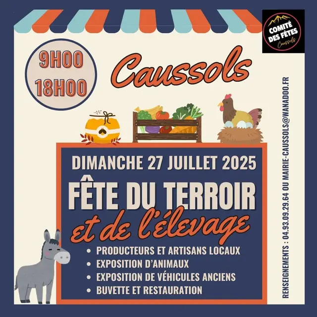 FETE DU TERROIR ET DE L'ELEVAGE_Caussols