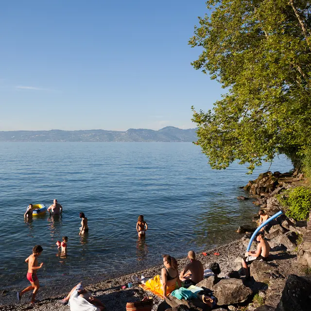 Plage de Vindry_Lugrin