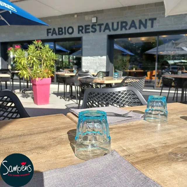 Terrasse du Fabio Restaurant de Samoëns Grand Massif