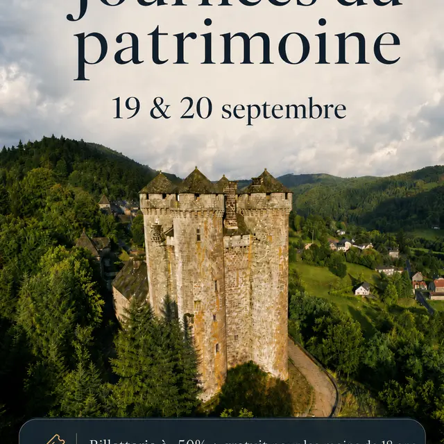 Journées Européennes du Patrimoine - Château d'Anjony_Tournemire