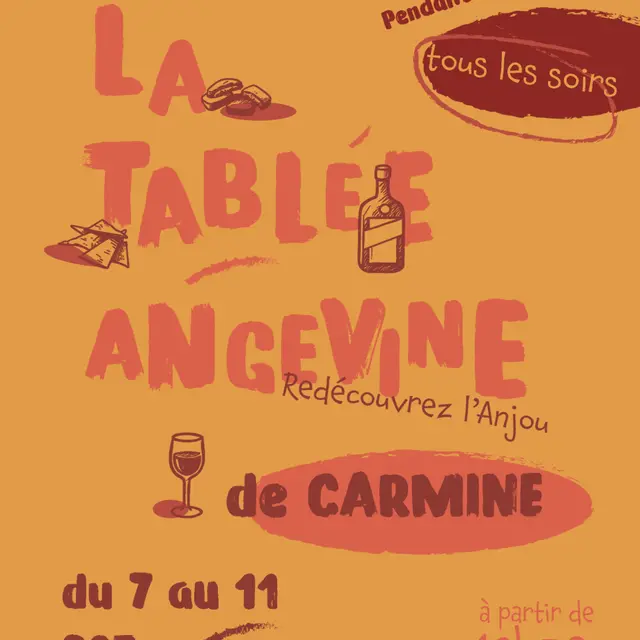 Affiche La Tablée Angevine