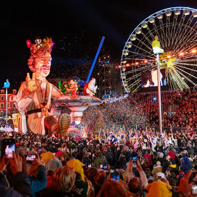 Soirée au Carnaval Illuminé de Nice_Menton