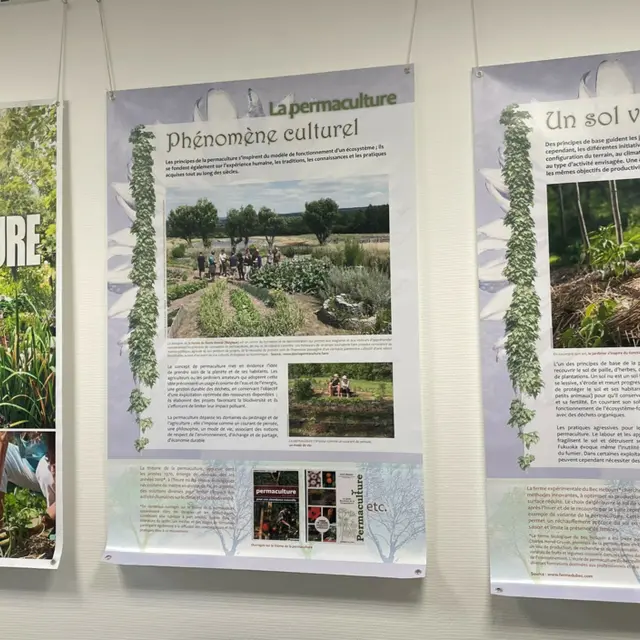 Exposition sur la permaculture_Le Bessat