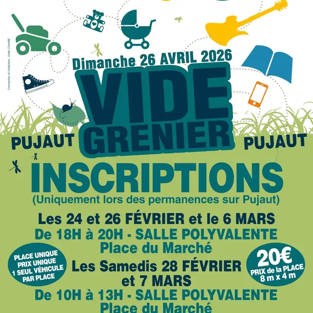 Vide grenier des Amis de l'Étang_Pujaut