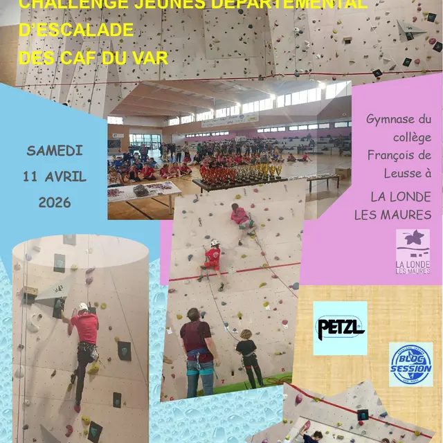 Challenge départemental d'escalade_La Londe-les-Maures