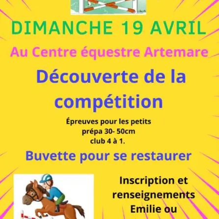 Découverte de la compétition à poney pour les tous petits_Artemare
