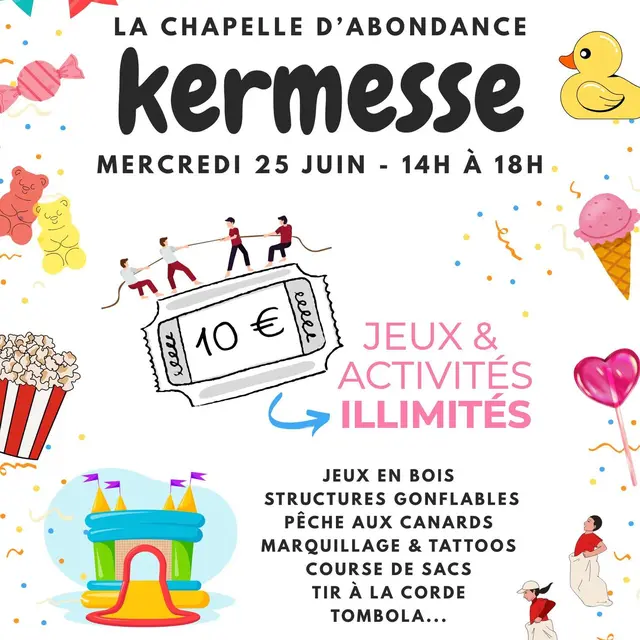 Kermesse de l'école_La Chapelle-d'Abondance