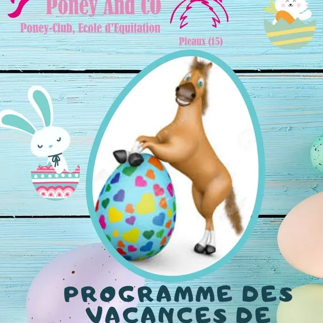 Vacances de printemps avec Poney and Co_Pleaux