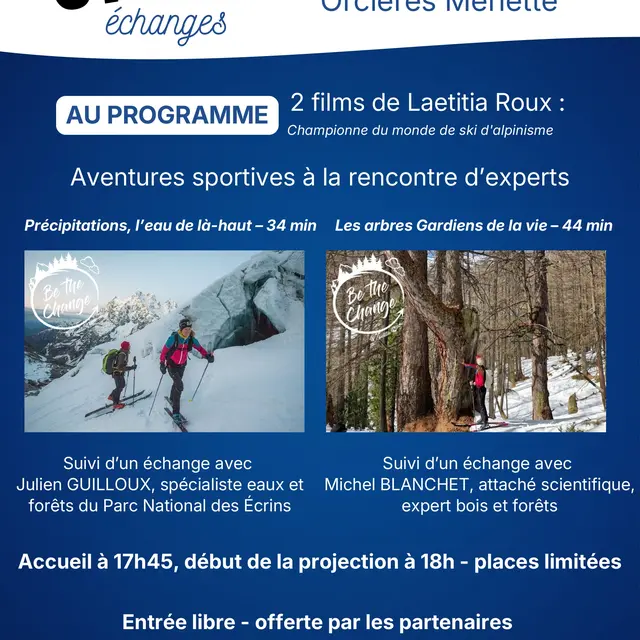 Avant première : Be the Change de Laetitia Roux !_Orcières