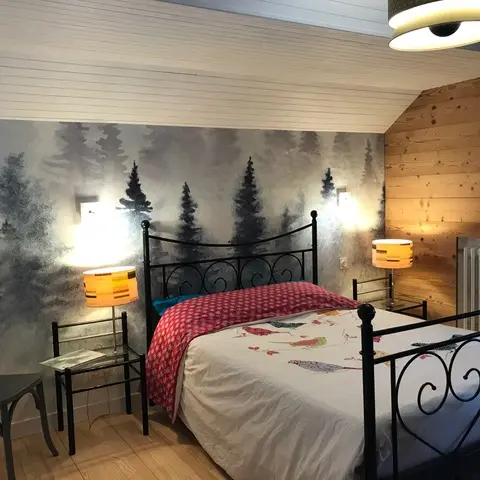 Le grand silence : chambre parentale