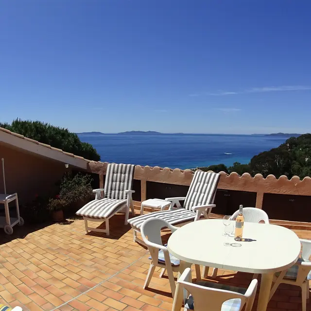 Terrasse les Parcs du Rayol M et Mme Paustian
