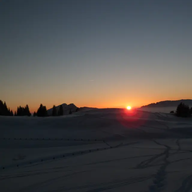 Nocturne Plateau des Glières