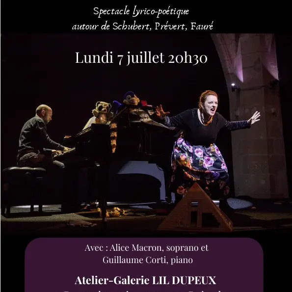 La jeune fille et l'amour - Spectacle lyrico poétique_Le Bois-Plage-en-Ré