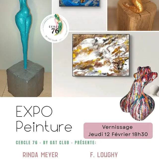 Exposition de peintures et sculptures de Floughy et Rinda Meyer_La Ciotat