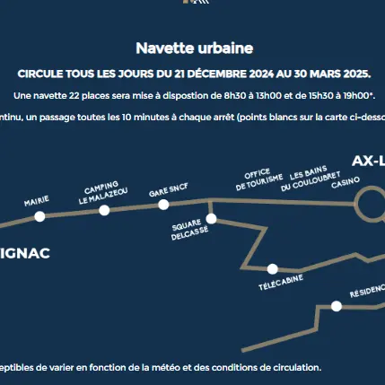 Navette urbaine 24 25