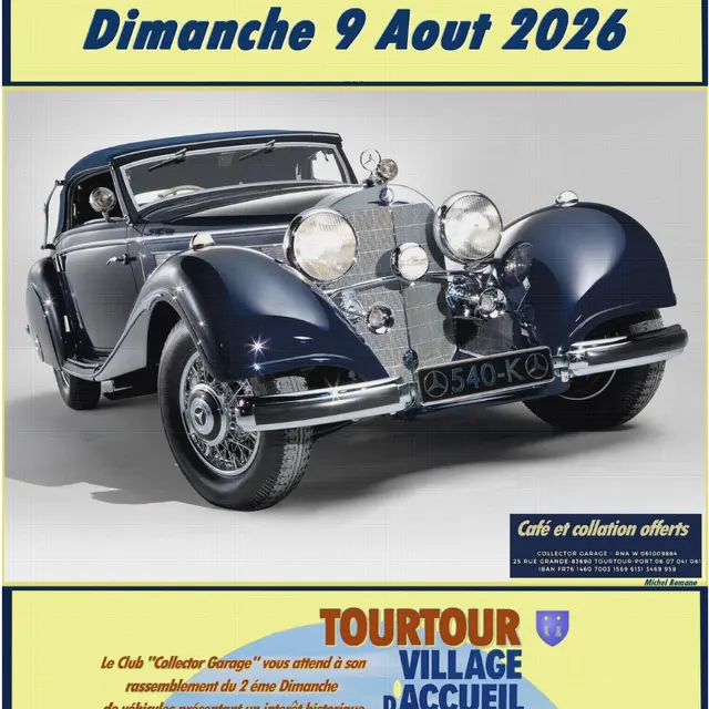 Rassemblement de Véhicules Anciens_Tourtour